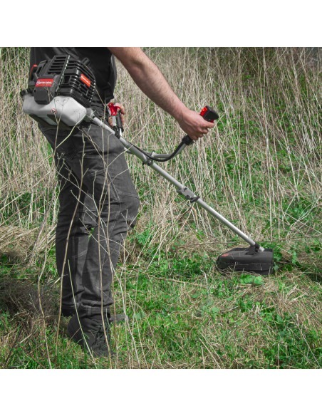 Débroussailleuse thermique 52cc - bobine + 3 lames - Elem Garden