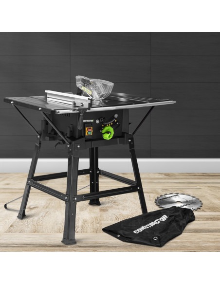 Table scie circulaire 2000W - 254mm - Livrée avec 2 lames (24