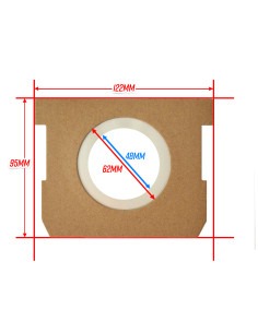 Lot de 5 sacs pour aspirateur 30L - Vacmaster 2