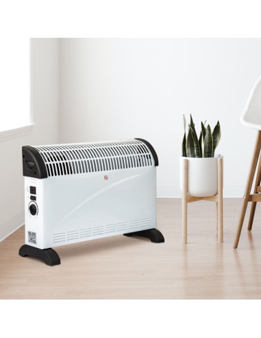 Convecteur 2000W + Ventilation turbo - Warm Tech