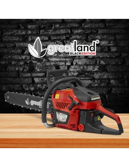 Tronçonneuse thermique 58CC - guide 51.5cm - Greatland Black