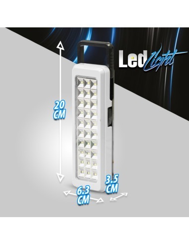 Lampe de secours 30 Leds - Anti blackout