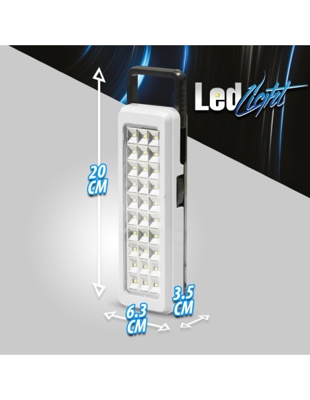 Lampe de secours 30 Leds - Anti blackout