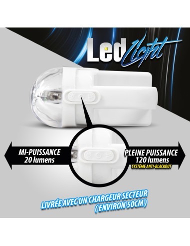 Lampe de secours portative 24 Leds - Anti blackout