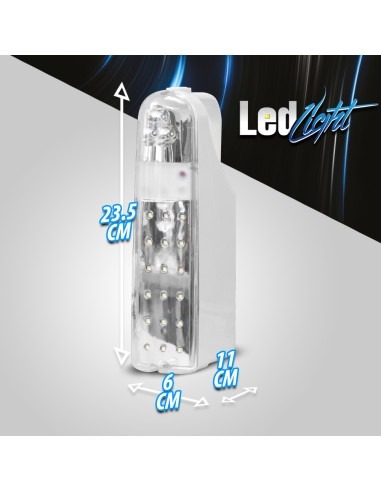 Lampe de secours portative 24 Leds - Anti blackout