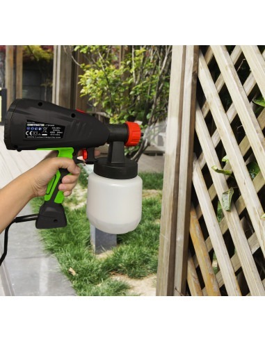 Pistolet peinture basse pression 400W - 800ml - Constructor