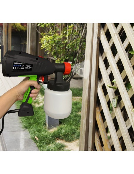 Pistolet peinture basse pression 400W - 800ml - Constructor