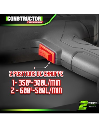 Décapeur thermique 2000W - Constructor Promotional