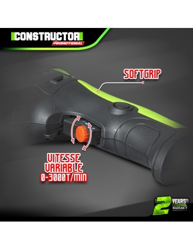 Perceuse percussion 710W - Mandrin autoserrant 13mm -