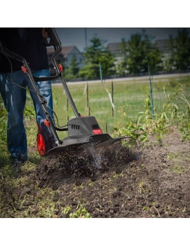Motobineuse électrique 1500W - 6 fraises - 45cm - Elem Garden