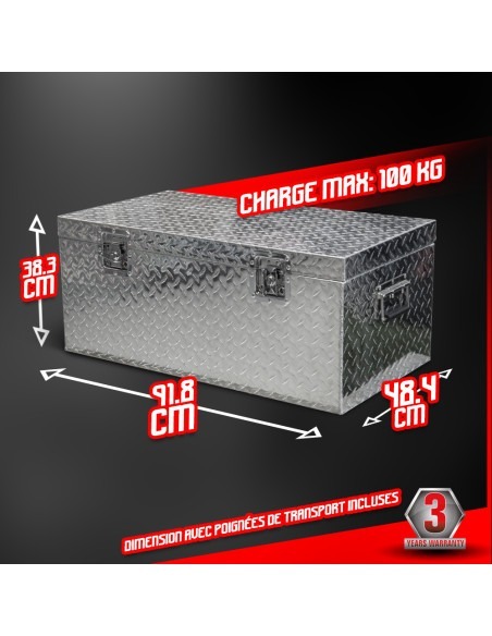 Malle de chantier 91.5x48.4x38.3 - Brick