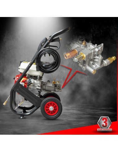Nettoyeur haute pression thermique 210 bars max - 196CC - Brick