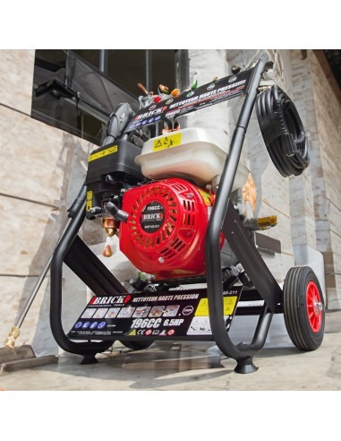 Nettoyeur haute pression thermique 210 bars max - 196CC - Brick