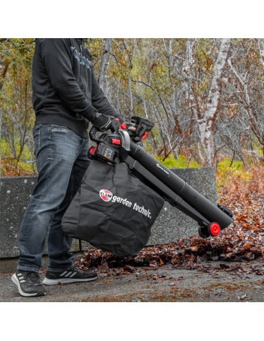 Aspirateur souffleur broyeur rechargeable 2x20V livré avec