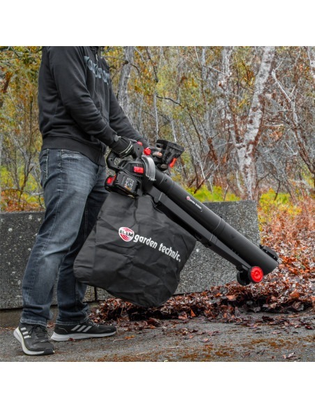 Aspirateur souffleur broyeur rechargeable 2x20V livré avec