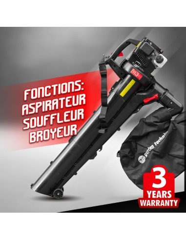 Aspirateur souffleur broyeur thermique 30CC