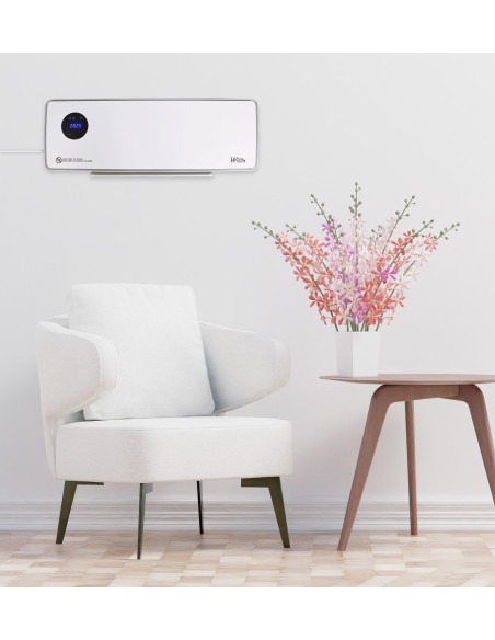 Radiateur céramique mural oscillant 2000W - Warm Tech