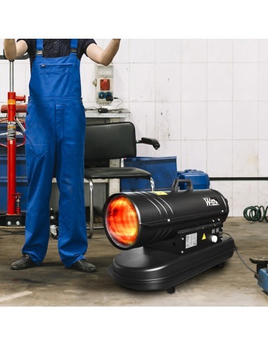 Canon à chaleur 20 KW diesel avec thermostat - Warmtech