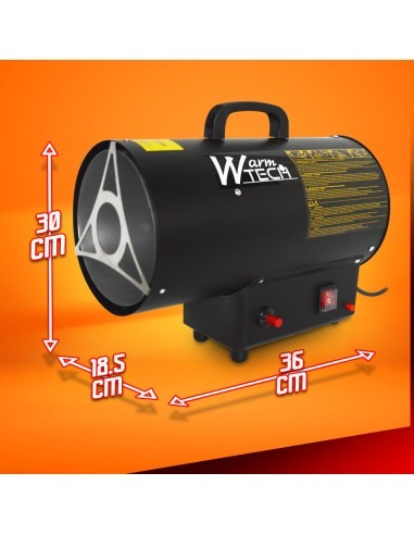 Canon à chaleur au gaz 15 KW - Warm Tech