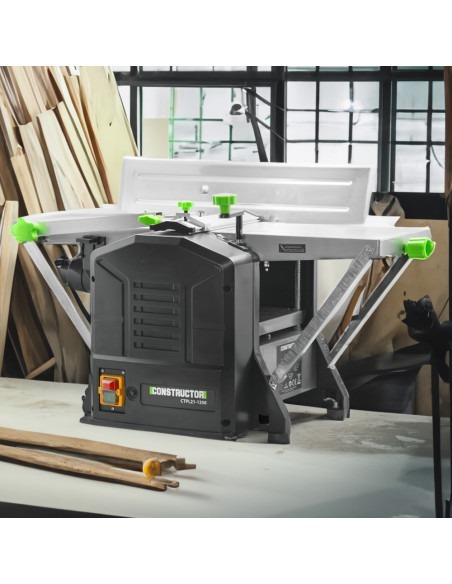 Rabot dégauchisseuse 1250W - 204mm - Constructor