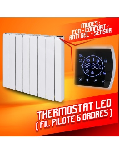 Radiateur inertie céramique 2000 W - Warm Tech