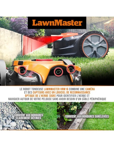Robot tondeuse autonome 24V sans fil périmétrique - Le robot le
