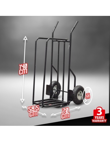 Diable pour bûches max 200kg