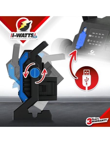 Projecteur de chantier multi batterie 35W - livré sans batterie