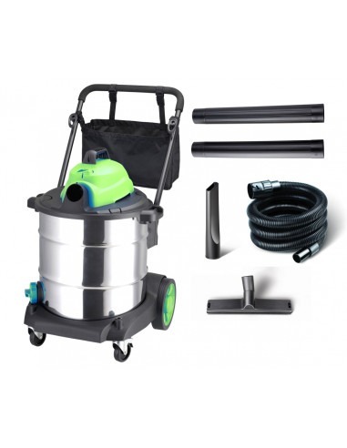 ASPIRATEUR EAU ET POUSSIERES 1500W 50L INOX