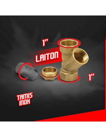 Préfiltre incliné 1'' - Master Pumps