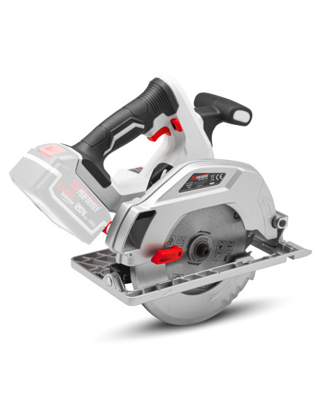 Scie circulaire sans fil 20V livrée sans batterie - X-Performer