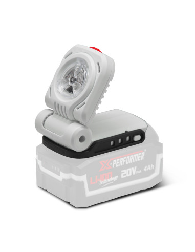 Lampe de travail 20V max livrée sans batterie - X PERFORMER