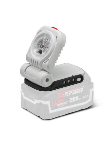 Lampe de travail 20V max livrée sans batterie - X PERFORMER