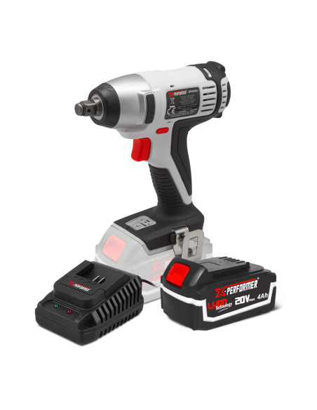 Visseuse à chocs 20V avec batterie 4Ah - X-Performer