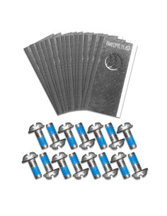 Lot de 15 lames + vis pour robot tondeuse autonome