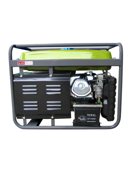 Groupe électrogène essence 7.0 kVA 1x 400V 1x 230V 1x 12VDC