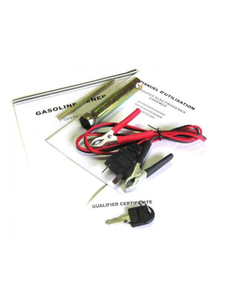 Groupe électrogène essence 7.0 kVA 1x 400V 1x 230V 1x 12VDC