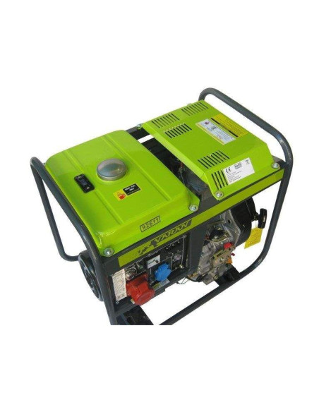 Groupe électrogène Diesel 5.0kVA, 1 x 400V, 1 x 230V, 1 x 12VDC