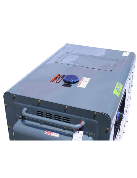 Générateur / Groupe électrogène Diesel insonorisé 12kW 230V + 12V