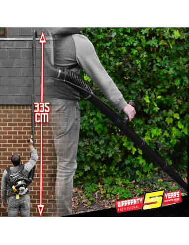 Souffleur thermique dorsal 26CC + Acc corniche