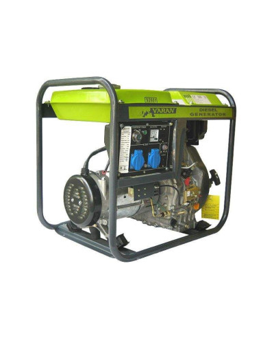 Groupe électrogène Diesel 5.0kW, 2 x 230V, 1 x...