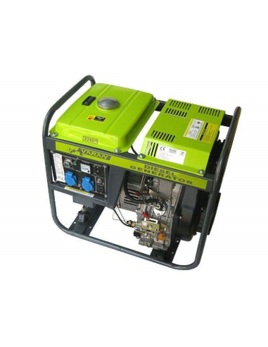 Groupe électrogène Diesel 5.0kW, 2 x 230V, 1 x...
