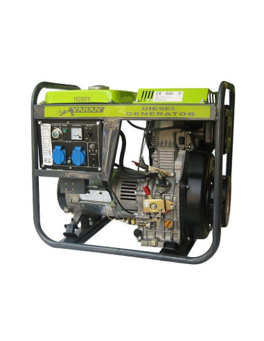 Groupe électrogène Diesel 5.0kW, 2 x 230V, 1 x...