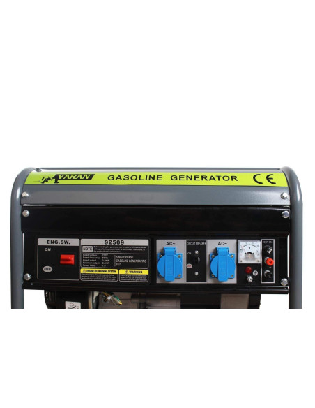 Groupe électrogène essence 2200W 2 x 230V 1 x 12V générateur électrique