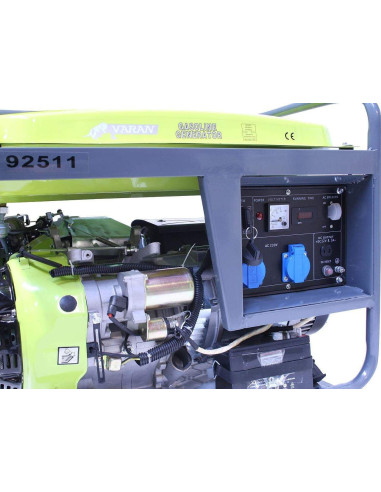 Groupe électrogène Essence 6.0 kW 2 x 230V 1 x...