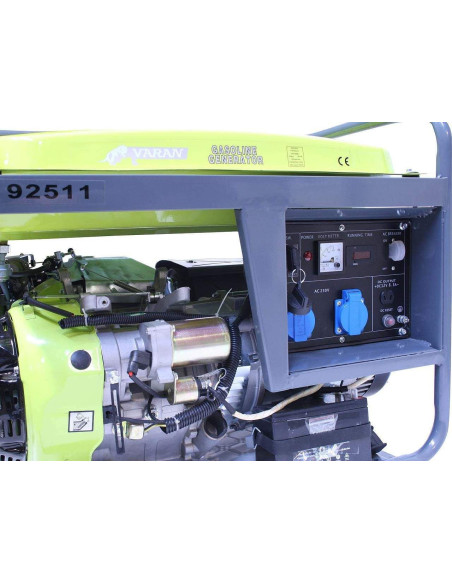 Groupe électrogène Essence 6.0 kW 2 x 230V 1 x 12VDC