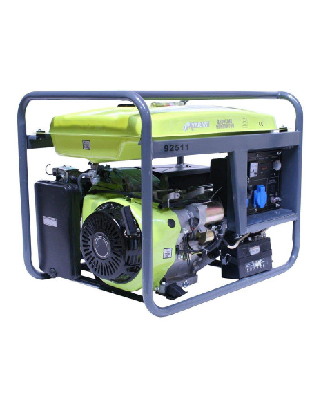 Groupe électrogène Essence 6.0 kW 2 x 230V 1 x 12VDC