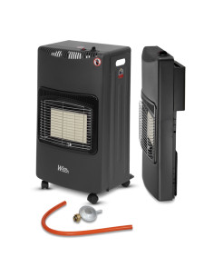 Chauffage gaz infrarouge 4.2 KW pliable avec tuyau et détendeur compatible pour la vente en France - Warm Tech
