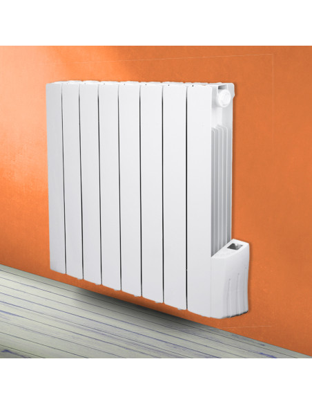 Radiateur à inertie fluide 1200W 8 éléments - Warm Tech