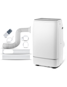 Climatiseur mobile réversible chaud/froid 12000BTU - 3.5KW avec télécommande et fonction Wifi
